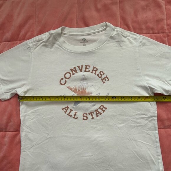 Converse All Star White T-Shirt - Picture 7 of 8